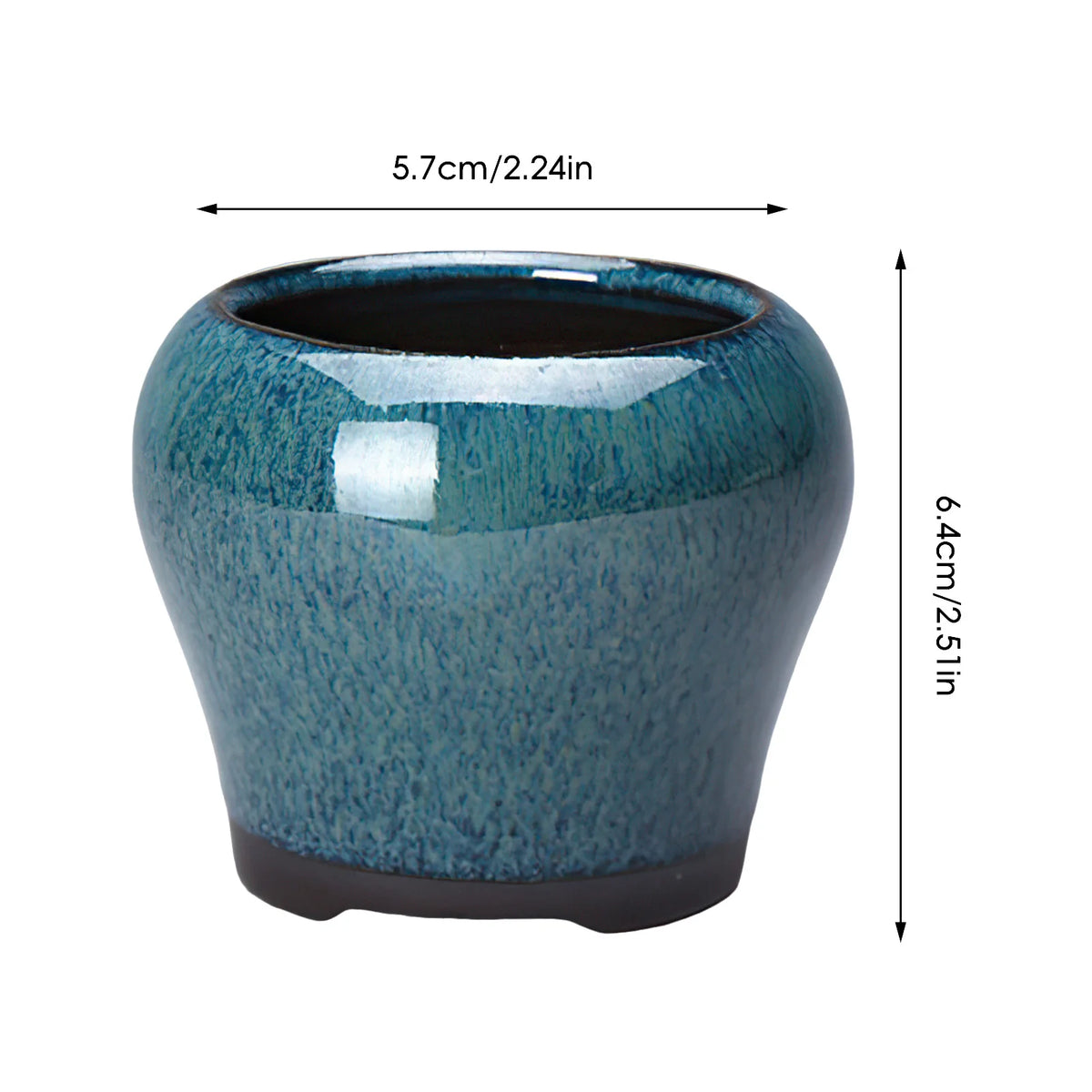 pots fleurs céramique bleu clair moderne succulentes décoration plante verte texture granuleuseintérieur brun
