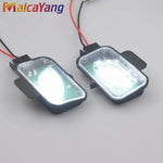 lampe led sol voiture noire moderne clips fixations câbles 2400 lumens 12v passat b8