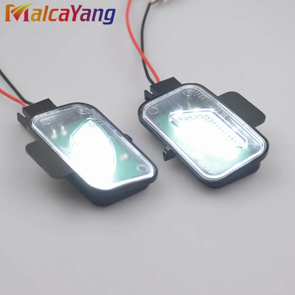 lampe led sol voiture noire moderne clips fixations câbles 2400 lumens 12v passat b8