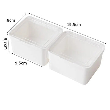 boîtes rangement blanc clips ruban adhésif épingles pochettes stylos papier moderne minimaliste