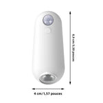 veilleuse led blanc moderne capteur mouvement adhésif couleurs usb translucide chambre couloir