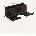 support mural sèche cheveux rangement salle bain sans perçage brosse peigne fixations modernes accessoires