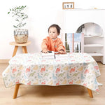 tapis imperméable anti dérapant voitures rayures dinosaures fleurs moderne enfantin blanc orange bleu vert