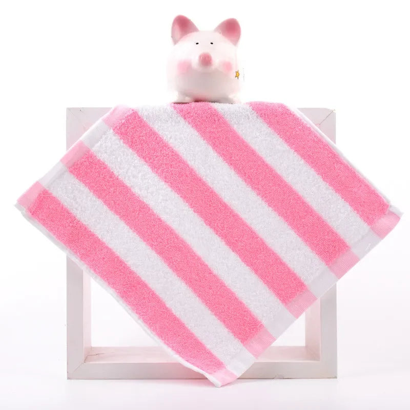 serviettes coton rayées absorption rapide séchage instantané clips modernes enfants toilette