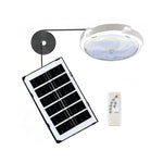 lampe solaire led ip65 moderne blanc autonome bouton poussoir panneau solaire télécommandeextérieur