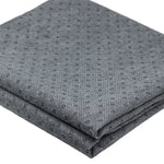 tissu polyester coton gris petits motifs géométriques moderne résistant abrasion durableUsageIdéo