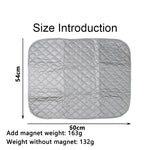 tapis repassage pliable gris quilté moderne sans aimant portable laundry dryer