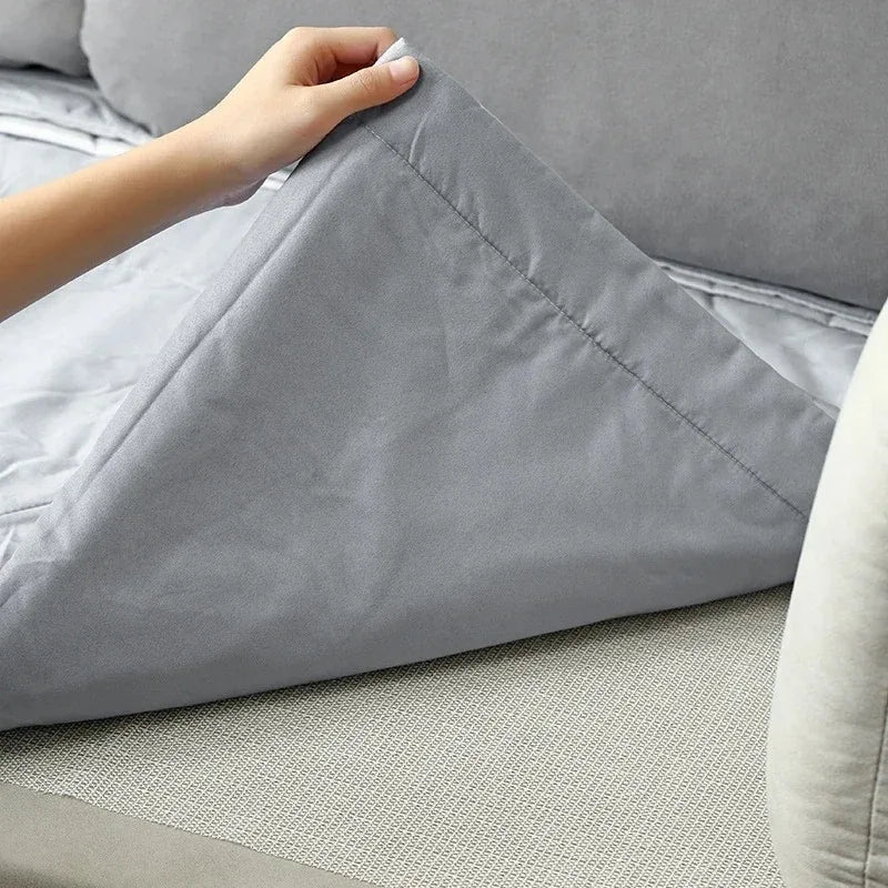 tapis antidérapant maille fine blanc moderne adhésif 50x50 120x200 150x200 180x200 200x200 220x200 300x200
