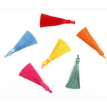 lot pompons décoratifs anneau métallique rideaux accessoires textile