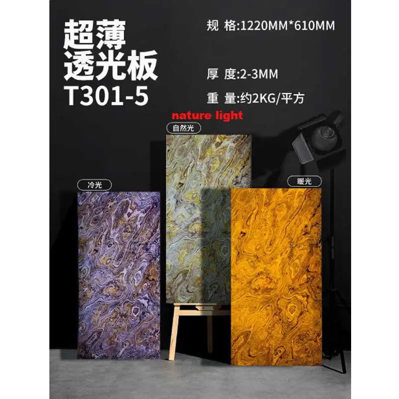 plaque décorative murale marbre moderne or noir 1.2x0.6m pvc composite matériaux