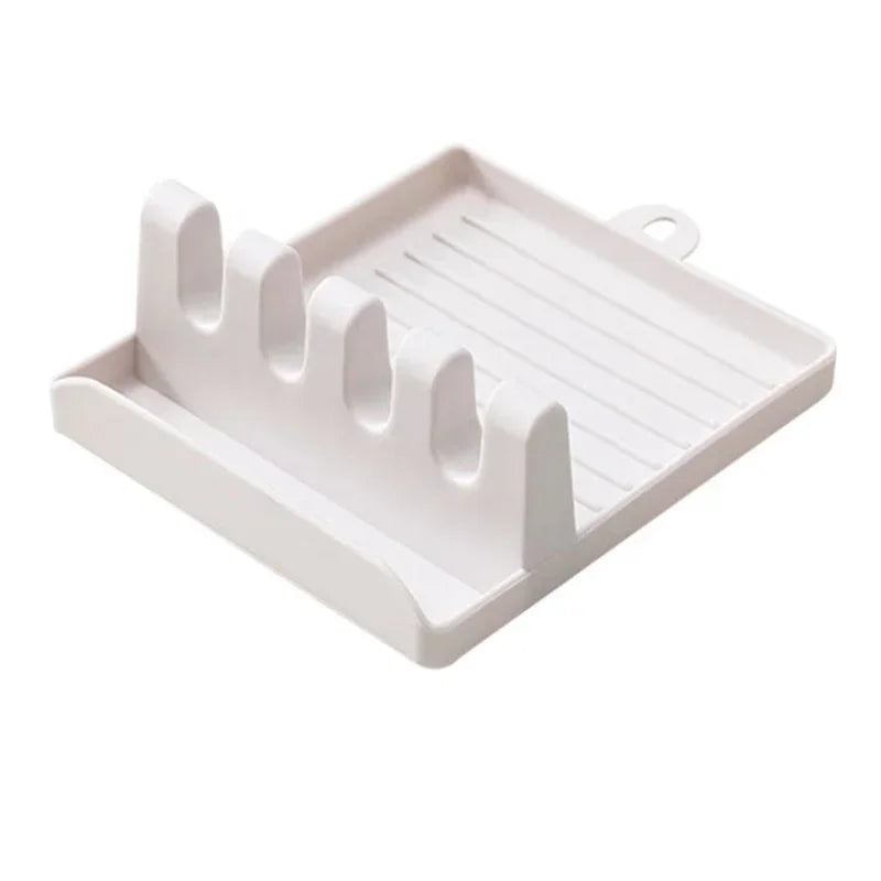 rack vaisselle moderne plastique transparent opaque clips gris blanc pratique organisation cuisine