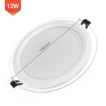 plafonniers led blancs modernes rond carré 6w 12w 18w clips adaptateurs élect