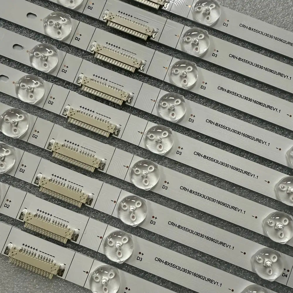 bande lumineuse led argentée blanche moderne connecteurs électriques réutilisable opaques 10cmx120cm