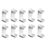 support mural brosse dents électrique adhésif blanc rose noir moderne minimaliste 24 35mm