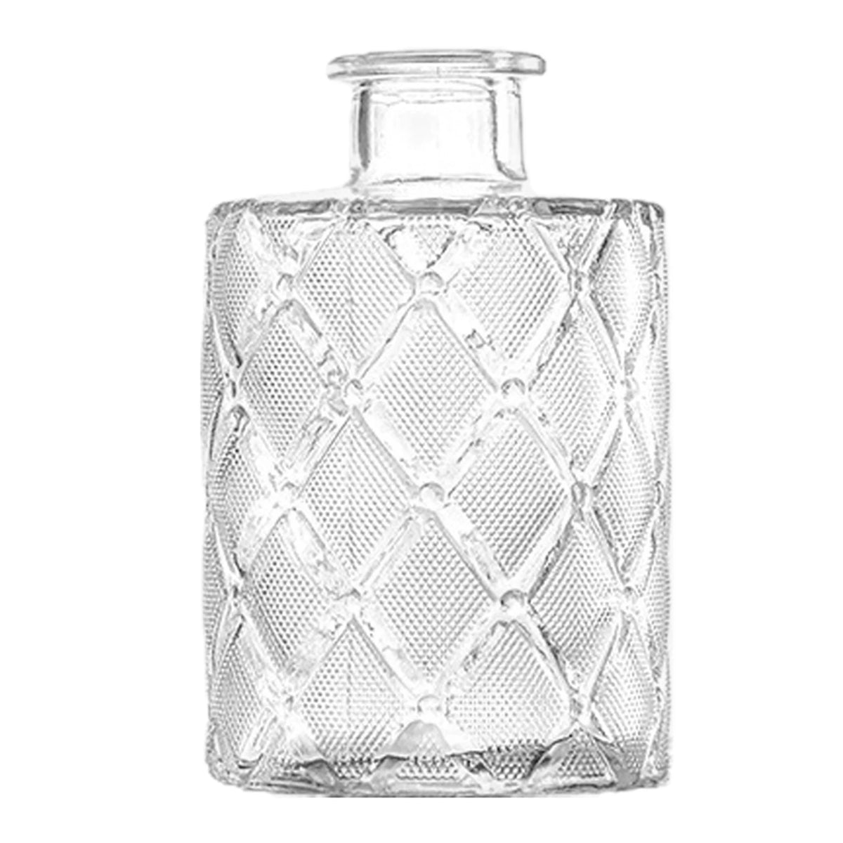 vases transparent modernes classiques motifs géométriques ridés décoration fleurs