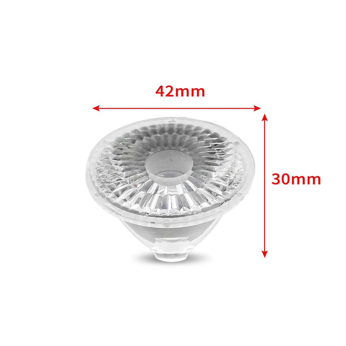 lentille optique transparente noir grille perforations moderne éclairage scène dji professionnel 35deg 45deg