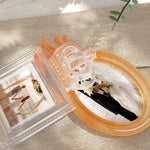 cadres photo silicone antiadhésif couronne géométrique classique baroque