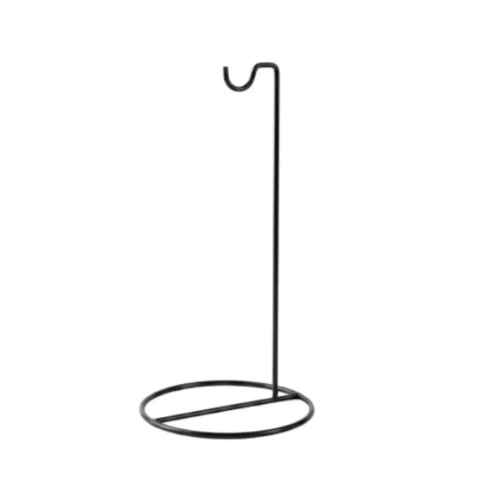 présentoir bijoux métal noir or minimaliste support circulaire crochet anneau rangement clés montres durable