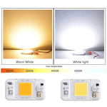 ampoule led cob 20w 30w 50w blanc jaune 3000k 6500k clips moderne technologique