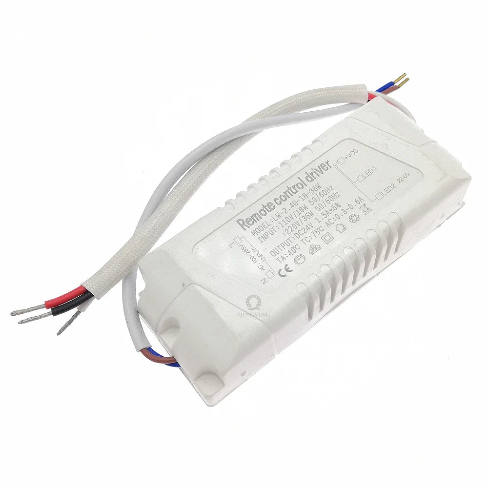 contrôleur led 24v 2.4g remote 110v 220v transformateur éclairage moderne 150w 2ans garantie