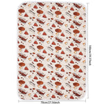 tapis absorbant imperméable chien chat motif pattes coeur lavable antidérapant intérieur moderne bleu