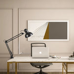 lampe led moderne réglable clip noir table lecture travail étude
