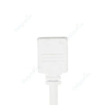 câble extension rgb led prise femelle broches blanc flexible moderne
