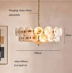 lampe suspendue moderne or vert ambre transparent salon restaurant chambre exposition cuisinehôtel