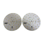 plaque led rectangulaire blanc mat diodes smd 48 18w 6000k moderne 120mm