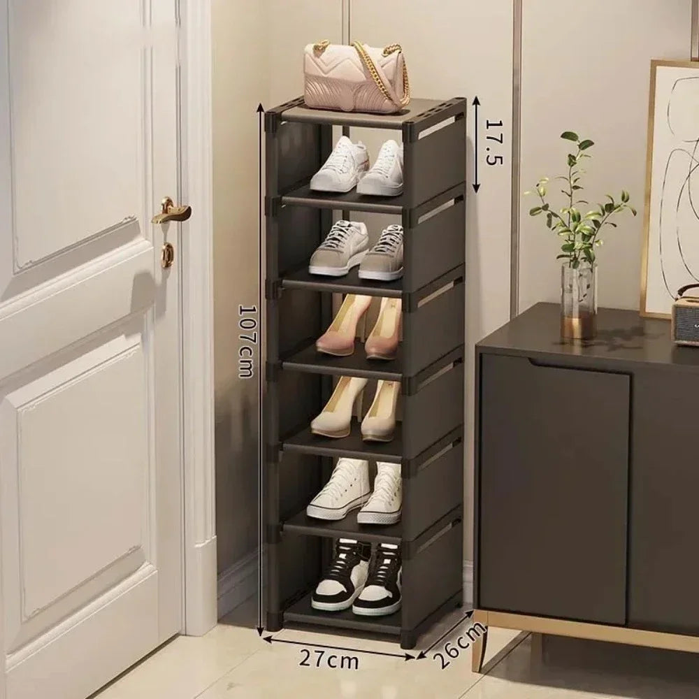 étagère chaussures blanc moderne rangement salon entrée couloir réglable.storage cabinet organizer ab abs