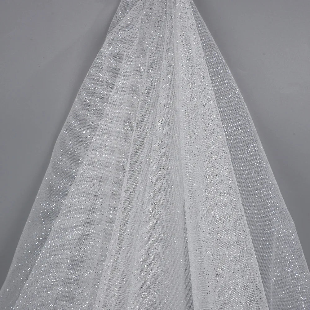 tulle pailleté transparent élégant noir blanc rose rouge vert jaune bleuclair festive