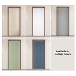 rideau vertical moderne rayures horizontales beige gris vert bleu opaque polyester 100x200cm 120x200cm 180x200cm