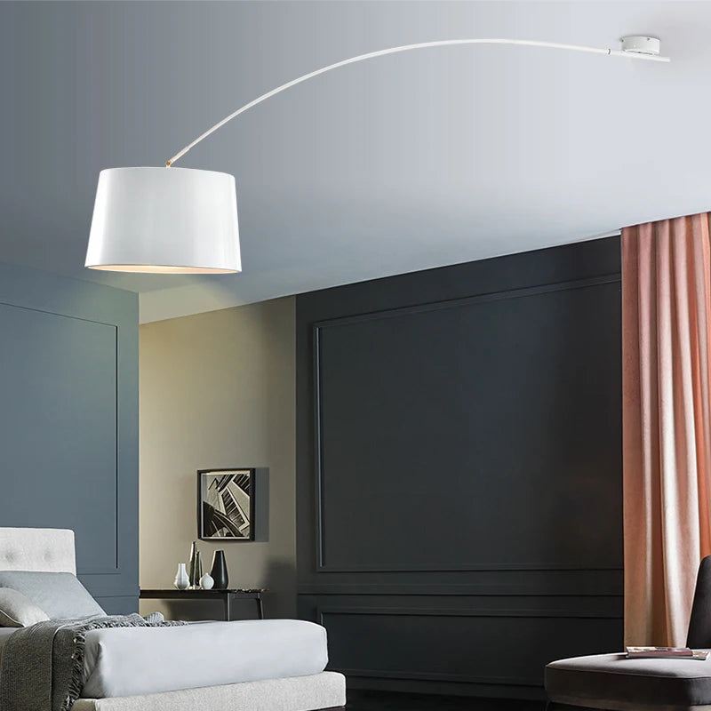 lampe moderne noir jaune blanc rouge fixation murale éclairage led chambre salon contemporain