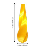 vase table moderne élégant verre cristal rose clair nœud doux