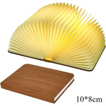 lampe table livre forme blanc pliées pages moderne recharge usb notice