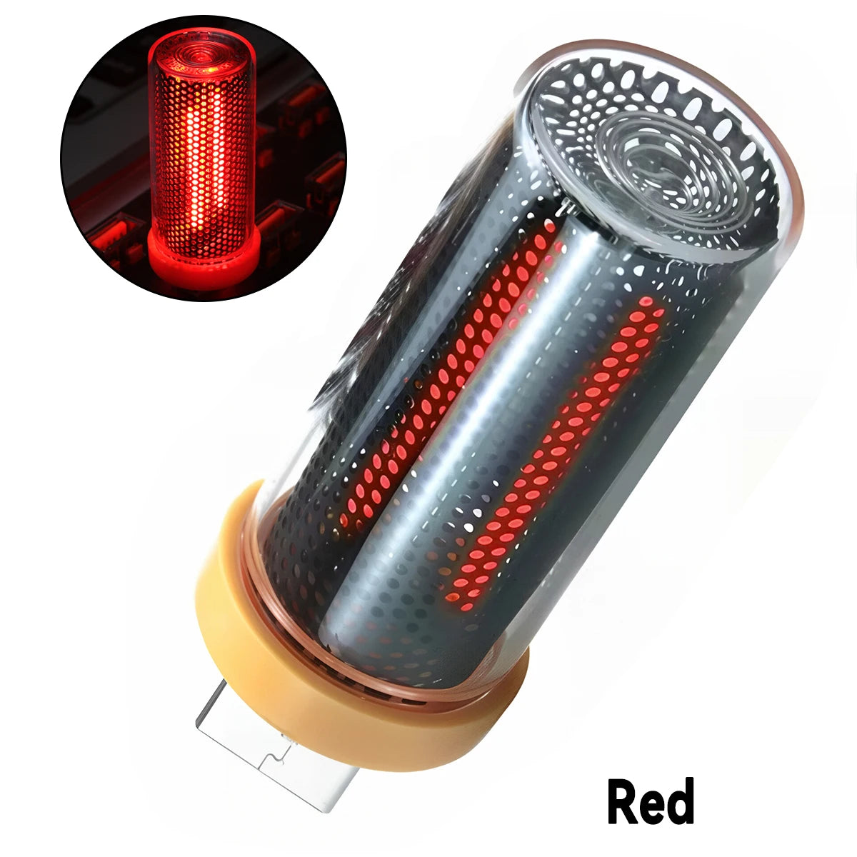 veilleuse led rechargeable violet perforée moderne tactile rgb urgence chambre nuit usb