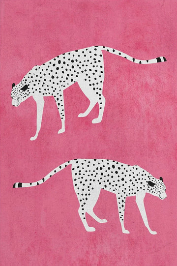 affiche murale animaux safari léopard girafe zèbre toile décor salon moderne cadre bois