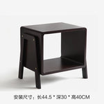 rangement meuble bois moderne tabouret empilable entrée chaussures stockage