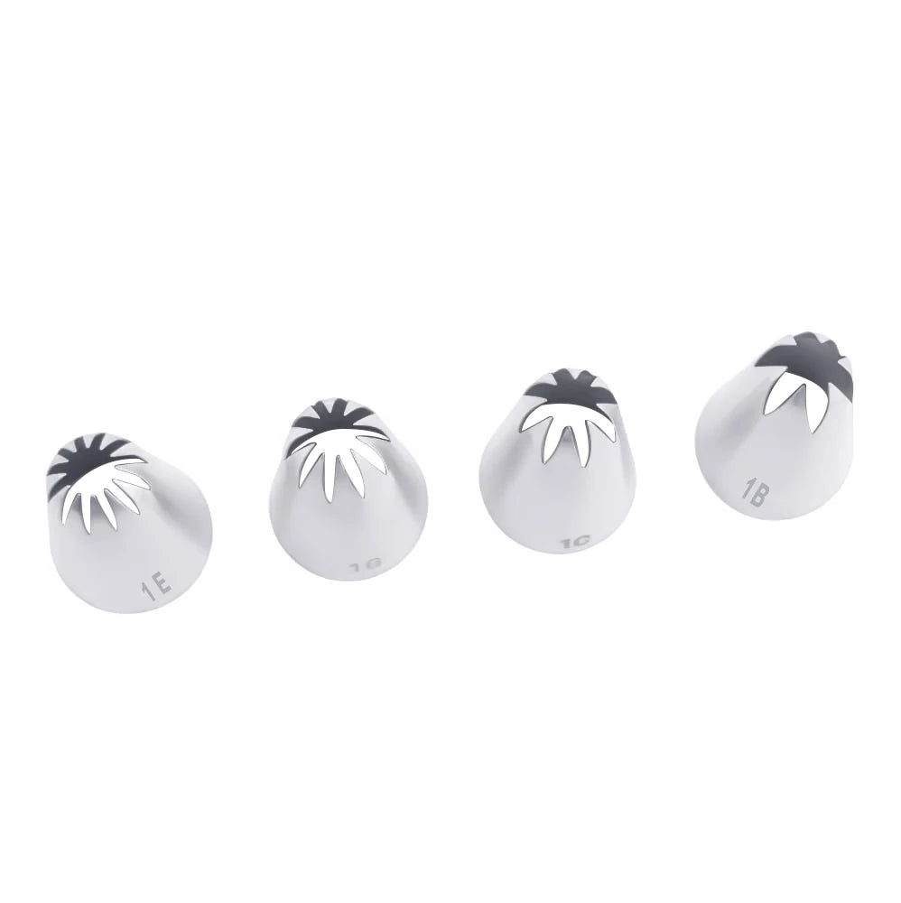 décorations gâteau embouts pâte sucre blancs coniques kit décoration desserts noirs pointillés