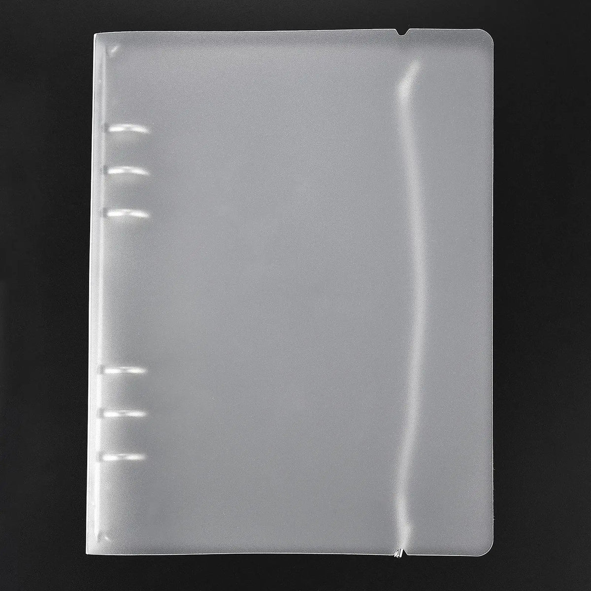 album scrapbooking pochettes transparentes anneaux métalliques rangement diy estampage modernes cartes imprimées plastique lisse