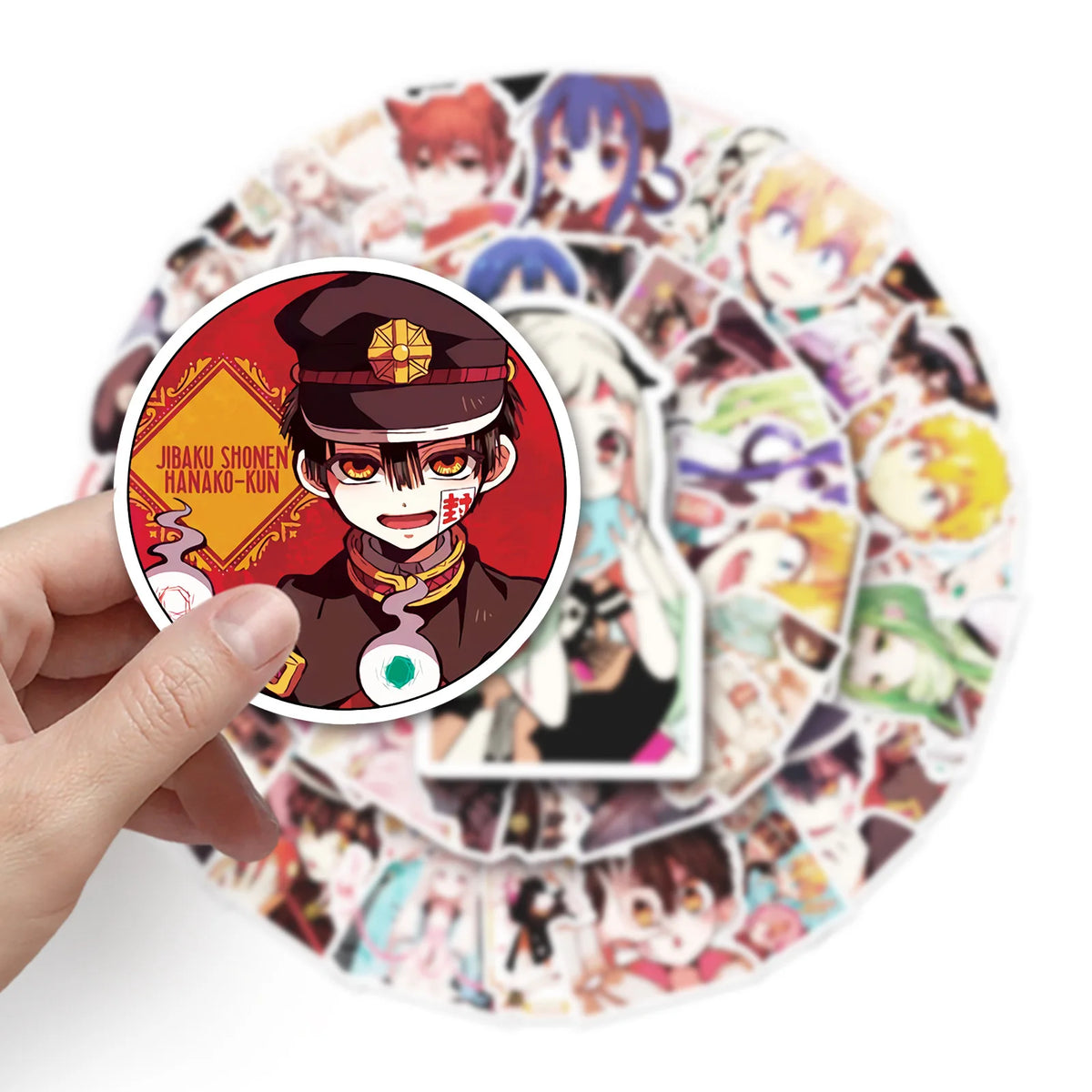 sticker adhésif personnages animés exprimés diverses couleurs dessin animé pack 50PCS carnet téléphone scrapbooking