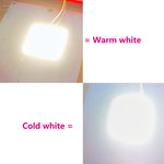 Panneau LED 150W 200W SMD2835 blanc moderne sans pilote 220V smart ic connecteurs commandes