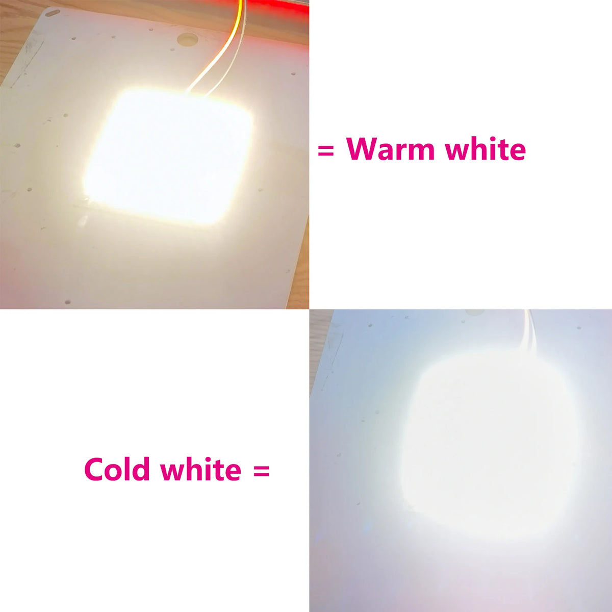 Panneau LED 150W 200W SMD2835 blanc moderne sans pilote 220V smart ic connecteurs commandes
