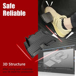 tapis sol voiture noir texture points moderne facile nettoyer imperméable tpe personnalisable