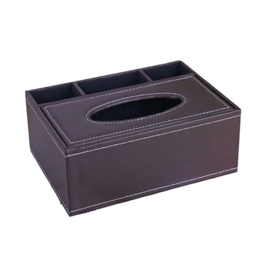 boîte mouchoirs multifonctionnelle moderne boîtes rangement compartiments motifs géométriques fleurs roses zèbres variés