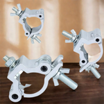 pinces treillis éclairage scène métal argenté robuste 18 21mm 24 26mm 25 30mm 30