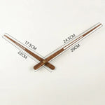 horloge murale aiguille bois naturel moderne minimaliste marron doré quartz salon