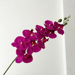 Orchidées artificielles rose violet blanc modernes mariage décoration intérieure festive