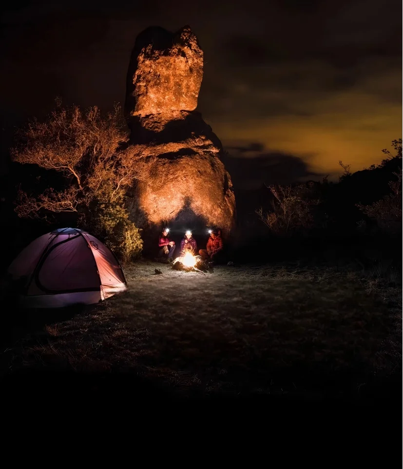 lampe frontale led rechargeable usb camping ski hiking professionnel noire jaune