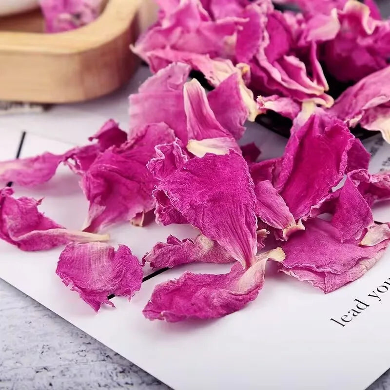 pétales roses séchées naturelles décoration maison mariage baby shower DIY